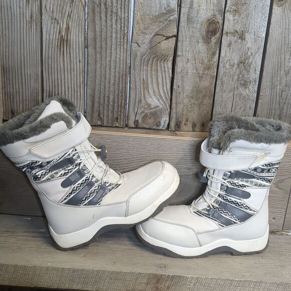 Rugged Outback Thermolite Tall Winter Snow Boots Women's Size 8 - Picture 6 of 10